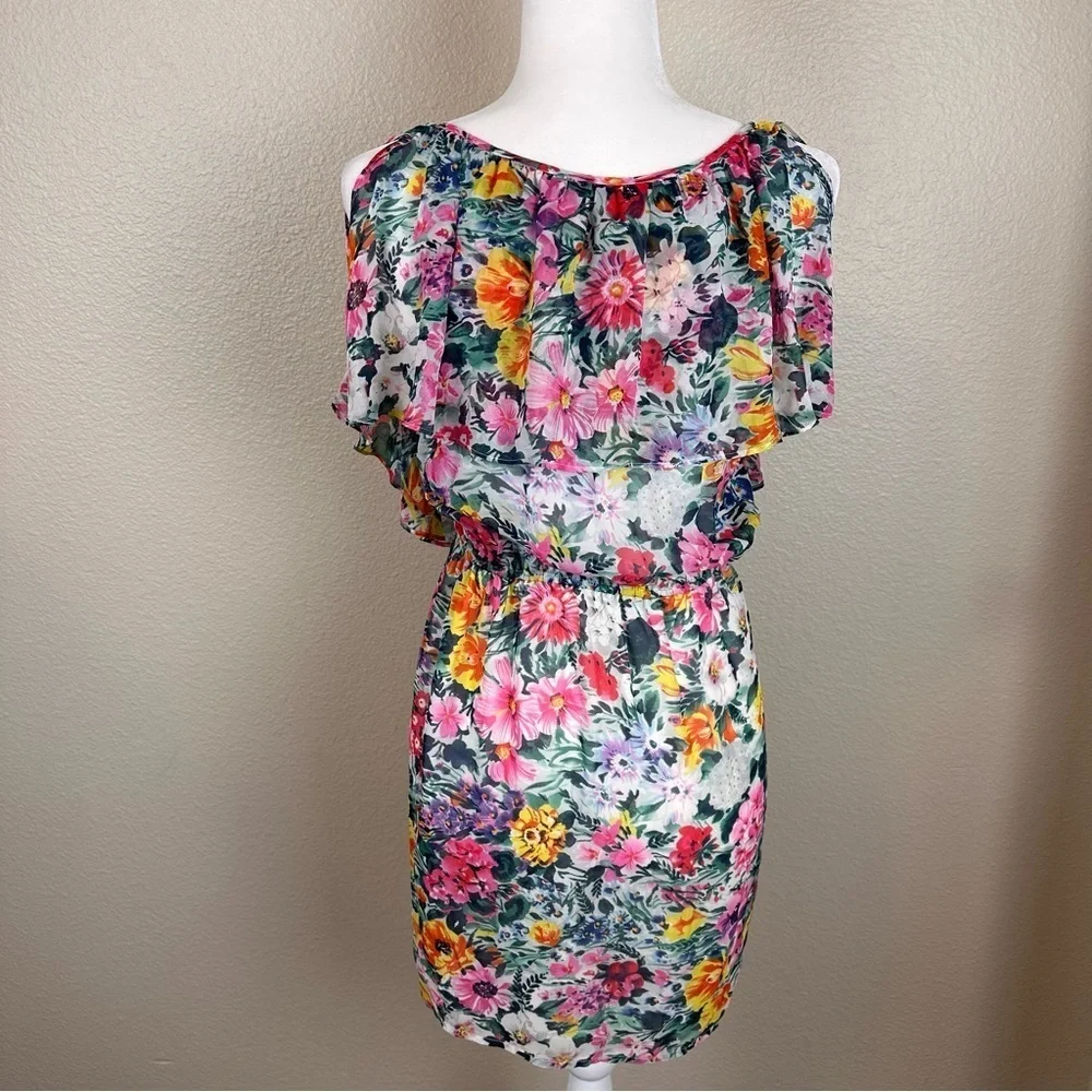 YUMI KIM WILDFLOWER SILK MINI DRESS - Picture 3 of 7